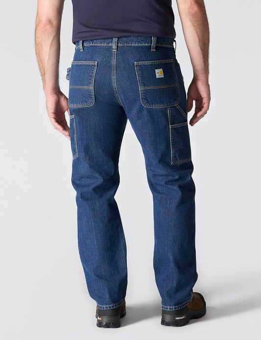 Carhartt Men's 107229 FR Loose Straight Denim Dungaree